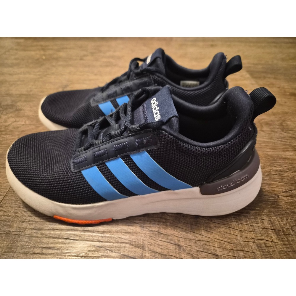 Adidas Racer TR21 Cloudfoam Navy Blue Kids Sneakers Size 4.5Y